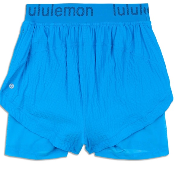lululemon logo waistband HR train short - Picture 2 of 5